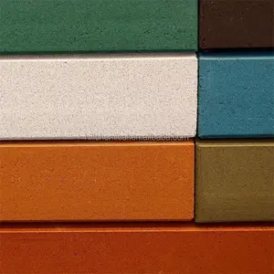 Hill Factory Preis 960 Farbpulver Ton Ziegel Orange Eisenoxid Zement Farbpigment