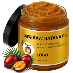Aceite de Batana Crudo para el Crecimiento del Cabello por el Dr. Sebi, Aceite Orgánico Crudo de Honduras - Pasta de Batana 100% Pura y Natural para un Cabello Más Grueso y Fuerte - Product Image 1