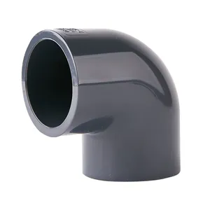 Widely Used High Quality DIN Standard PN16 Upvc Tee 90 Degree Elbow pvc pipe fittings