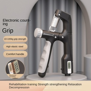 Compteur numérique réglable augmenter le renforcement ressort doigt pincement extenseur <span class=keywords><strong>main</strong></span> un Type pince exercice poignée <span class=keywords><strong>main</strong></span> - Product Image 3