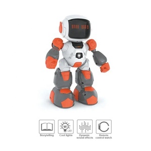 SETM Kids <span class=keywords><strong>Robot</strong></span> inteligente de juguete <span class=keywords><strong>Mini</strong></span> RC <span class=keywords><strong>Robot</strong></span> de 4 canales con control de reloj educativo de sonido ligero hecho de plástico duradero - Product Image 6