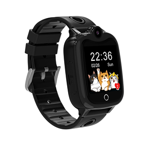 Montre connectée compacte pour enfants, carte SIM 4G, étanche IP67, avec fonction de réponse aux appels, appel vidéo, SOS, charge magnétique, compatible Android IOS - Product Image 3
