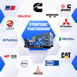 מופעל על ידי cummins yuchai מנוע 10-80kw איכות טוב גנרטורים דיזל עבור בחוץ קראוון חסין גשם - Product Image 3