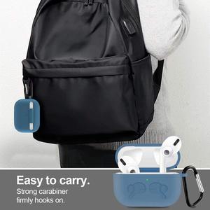 Funda Protectora de Silicona Suave para Auriculares <span class=keywords><strong>Apple</strong></span> <span class=keywords><strong>Airpods</strong></span> Pro de Tercera Generación, Protección Completa Antipérdida - Product Image 6