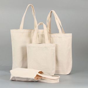 Sac fourre-tout écologique en coton bio recyclé, personnalisable, durable, en toile, pour le shopping - Product Image 1