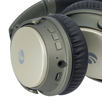 Casque audio filaire et sans fil personnalisé à double mode, avec subwoofer stéréo, réduction de bruit ANC, pour la musique et les jeux