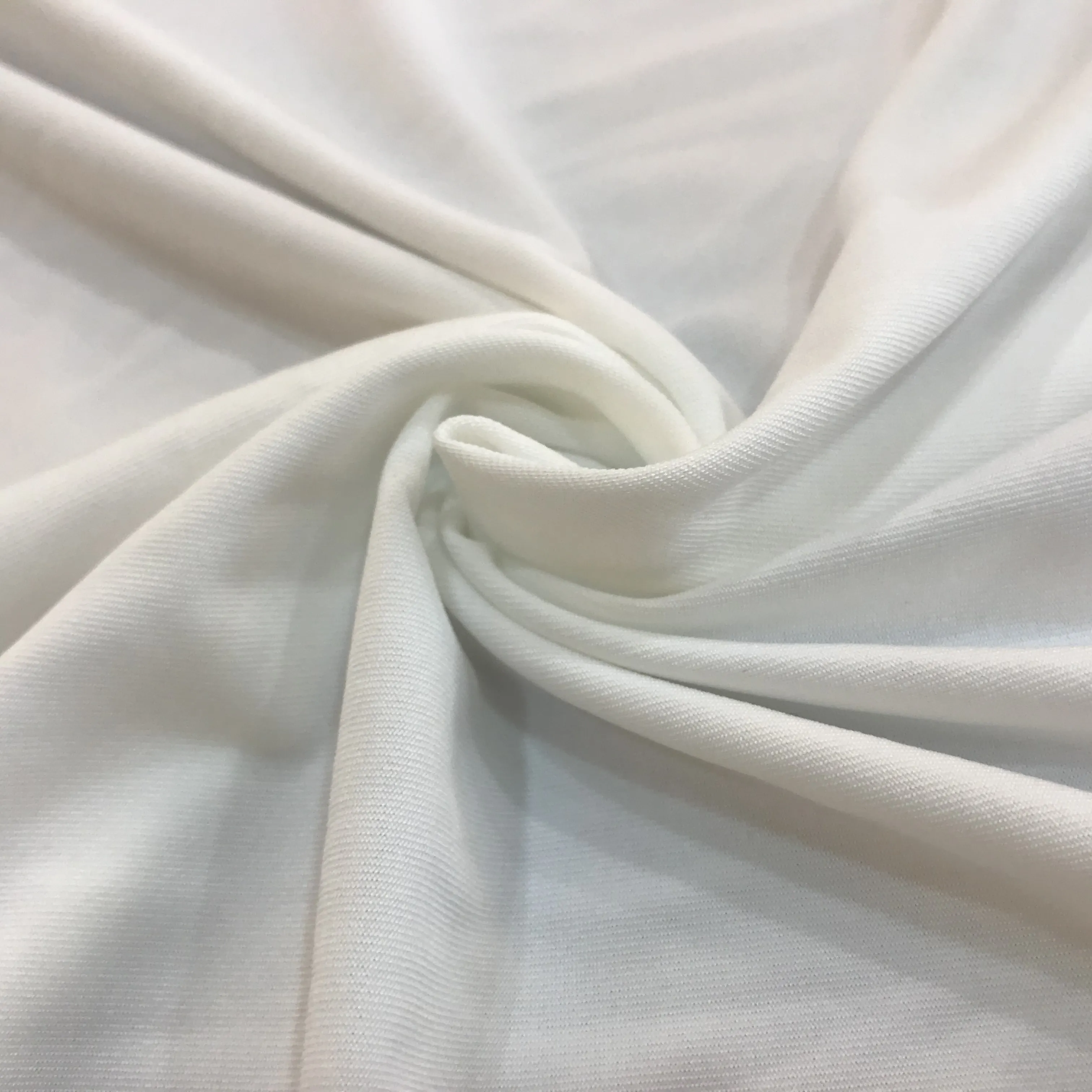 95% Polyester 5% Elastane Space Dyed Fabric Superior Poly Spandex Sport Jersey Yummy Milk Silk Fabric