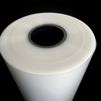 Film rétractable PE imprimé sur mesure pour l'emballage de bouteilles de boissons, film thermorétractable transparent avec logo de marque imprimé