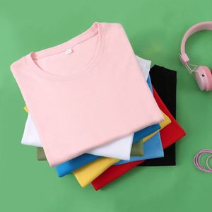 Design Clothing Manufactures <b>Pink</b> T-shirt Cotton All Over Printed No Brand Regular Fit Safety Designs Private Label T-shirt - Product Image 1