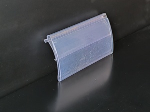 Porte-étiquettes transparent en PVC pour bord de rayonnage, idéal pour les magasins de détail, les étiquettes de prix, la signalisation et l'affichage d'informations - Product Image 2
