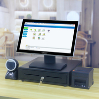 Terminal Punto de Venta con Pantalla Táctil de 18.5'' Directo de Fábrica, Terminal Punto de Venta de China, Caja Registradora, Sistemas POS de Escritorio para Restaurante