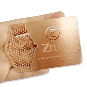 Nhà máy tùy chỉnh giá thấp chất lượng cao thép không gỉ kim loại giấy chứng nhận đồng hồ bảo hành thẻ kim loại Tính xác thực thẻ - Product Image 1