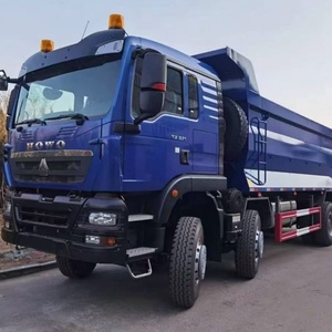 Camión Volquete Usado Reacondicionado SINOTRUK HOWO 8x4 de 12 Ruedas, 371HP, 41-50 Toneladas, Motor Weichai, Diésel Euro 2, Manual, Volante a la Izquierda - Product Image 3