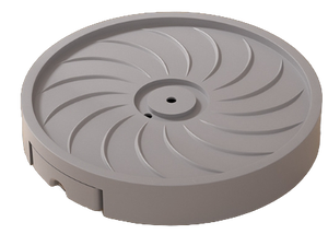 Rodillo de soporte de rueda Universal de plástico especialmente diseñado, <span class=keywords><strong>Base</strong></span> de maceta gruesa <span class=keywords><strong>con</strong></span> <span class=keywords><strong>ruedas</strong></span>, bandeja móvil redonda <span class=keywords><strong>para</strong></span> plantar en el hogar - Product Image 3