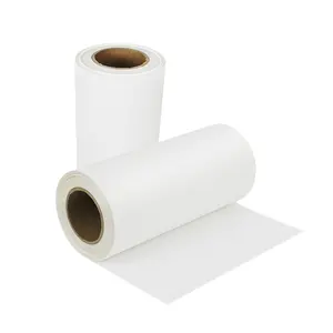 Filme de transferência térmica para impressora de tinta branca PET DTF filme quente rolo de 60 cm para impressora de transferência de calor