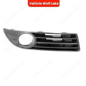 Bezels de phares antibrouillard pour Volkswagen Polo 9N GTI 2005-2008, garniture en plastique ABS, côté gauche et droit - Product Image 3