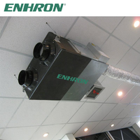 Système de ventilation d'air frais domestique E-VIPO ERV, récupérateur d'air, unité de ventilation à récupération de chaleur, ventilateur à récupération d'énergie