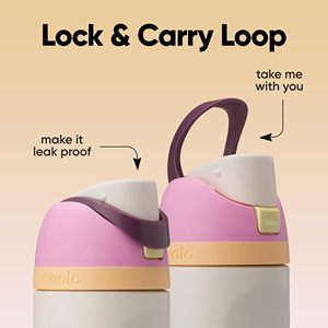 ขวดน้ำกีฬาสแตนเลสเก็บความเย็น ป้องกันการรั่วซึม พร้อมฝาปิดแบบหลอดดูด สำหรับเดินทาง ท่องเที่ยวกลางแจ้ง ออกกำลังกาย ขวดน้ำ Owala FreeSip - Product Image 4