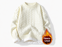 Nouveau pull en coton anti-rides ODM, pull chaud en tricot pour homme, pull décontracté à manches longues pour l'hiver