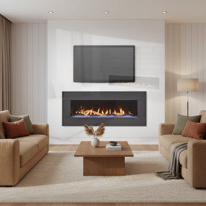 <span class=keywords><strong>Chimenea</strong></span> de <span class=keywords><strong>Gas</strong></span> <span class=keywords><strong>Empotrada</strong></span> de Lujo para Proyectos, Combustión sin Humo, Control Remoto Inteligente para Renovación de Villas y Casas de Huéspedes - Product Image 3