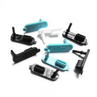 Bouchon anti-poussière en silicone souple pour téléphone portable Type-C, protection anti-poussière pour port de charge Android Type-C