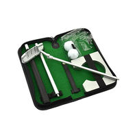Kit d'entraînement de golf de haute qualité, très vendu, en aluminium, pour mini-golf d'intérieur, idéal comme cadeau