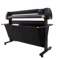 Plotter de Impresión y Corte de Vinilo Automático de Contorno KI-1350AB de 1350 mm, Máquina de Impresión y Corte de Plotter, la Más Competitiva