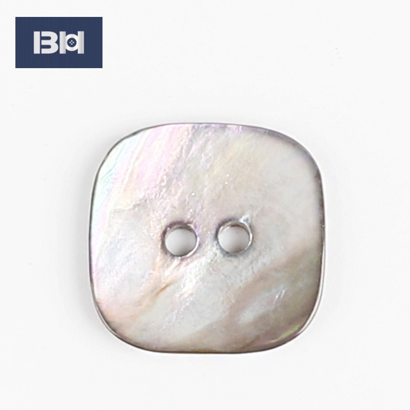 Qualité supérieure pas cher personnalisé 2 trous bouton de coquille