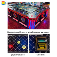 Machine d'arcade de pêche à monnayeur pour 10 joueurs, table de jeu vidéo de pêche, équipement de divertissement pour solutions 3D FEC