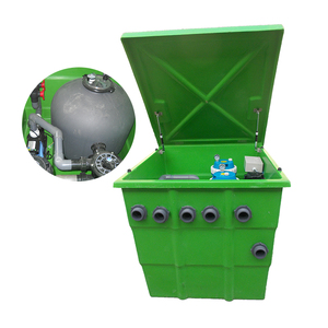 Sistema di filtraggio per piscina sotterranea filtro a sabbia interrato <span class=keywords><strong>in</strong></span> fibra di vetro con pompa per piscina - Product Image 1