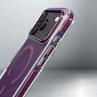 Coque magnétique JOYPORODO B541 Colors pour iPhone 18 17 Pro Max, chargement magnétique puissant, antichoc, protection arrière souple en gel