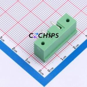 1795886 Plug-in Terminal Block Through hole Component (THT),P=7.62mm Connector 7.62mm Green Straight Pin 2P - Product Image 2
