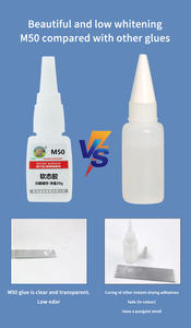 Adhésif thermofusible hydroacrylate LMF50 GUO Elephant M50, haute résistance à l'adhérence, 20g, pour le travail du bois, l'emballage, les sols - Product Image 5