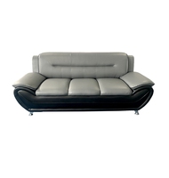 Winforce amerikanisches klassisches PU-Sofa Kombination Luxus modernes Sofa Couch 1 2 3 Sitze Wohnzimmer Möbel Ledersofa-Set