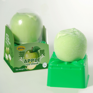 Trên toàn thế giới bán buôn của kỳ lạ Apple hương vị Ice Cream POPSICLES đóng hộp trái cây Ice Cream Snack - Product Image 1