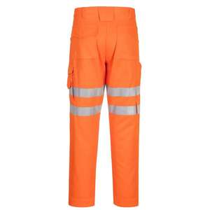 PORTWEST - EC40ORR34 Pantalón naranja de alta visibilidad ecológico-EAN 5036108366613 ROPA DE TRABAJO DE LA HI-VIS - Product Image 2