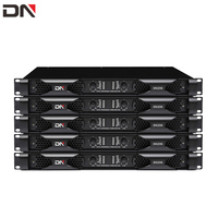 Support de personnalisation DN206 1u 600 Watt amplificateur de puissance Portable 2 canaux amplificateur de Module numérique classe D