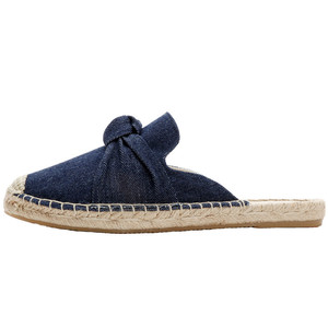 <span class=keywords><strong>En</strong></span> <span class=keywords><strong>gros</strong></span> pas cher naturel chanvre <span class=keywords><strong>semelle</strong></span> femmes chaussures de toile plate espadrilles - Product Image 5