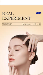 Toptan ucuz yüz ve vücut maskesi kaldırma parlatıcı nemlendirici yüz maskesi Anti-aging doğal aktif kollajen levha yüz maskesi - Product Image 6