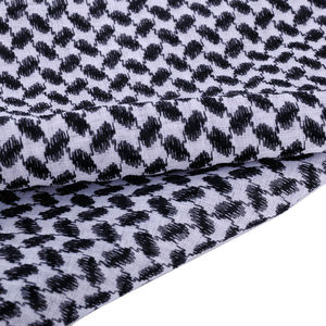 ผ้าโพกศีรษะผู้ชายลายตารางสไตล์ตะวันออกกลาง ผ้าป๊อปลิน - Product Image 2