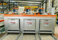 Oven Die Tipe Laci 3-rongga YueLead Intelligent Equipment dengan Motor 380V 30kW untuk Pembuatan Profil Aluminium