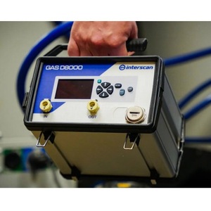 Analyseur de formaldéhyde portable Interscan Gas D8000, affichage en temps réel, détection de gaz toxiques, fabriqué aux États-Unis - Product Image 1