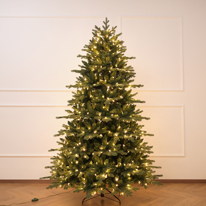 PE Mixed PVC LED Lighted Christmas <b>Tree</b> Remote Control Safety Voltage Eco-Friendly Material Dense <b>Branches</b>-Christmas Mall Scene - Product Image 2