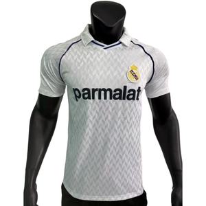 Maillot <span class=keywords><strong>de</strong></span> football rétro unisexe en polyester à manches courtes respirant pour adultes – Argentine, Barcelone, <span class=keywords><strong>Paris</strong></span> - Product Image 5
