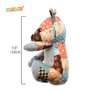 Famipet, оптовая продажа, лидер продаж, набор прочных игрушек для собак, мягкие плюшевые пищалки, игрушки для собак - Product Image 5