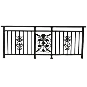 高品质热销设计方管装饰锌钢护栏锌钢栏杆阳台和露台栏杆