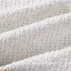 Canapé d'angle modulable en chenille moderne, sans assemblage, avec base antidérapante, canapé ergonomique effet nuage pour salon - Product Image 2