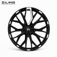 Nuevas Llantas ZL Ligeras de Aluminio Forjado 6061-T6 para la Serie M M2/M3/M4/M5/M8 de 18-22 Pulgadas, Monobloque Premium de Alto Rendimiento