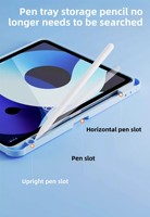 Étui en cuir PU rotatif à 360° pour iPad 10,2 pouces 7e, 8e, 9e génération, iPad Air 4, 5, support intelligent, mise en veille automatique, protection contre les chocs, housse pour tablette
