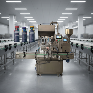 Machine <span class=keywords><strong>de</strong></span> remplissage <span class=keywords><strong>de</strong></span> bouteilles à double tête multifonctionnelle à haute précision pour pâtes, liquides et boissons - Product Image 1